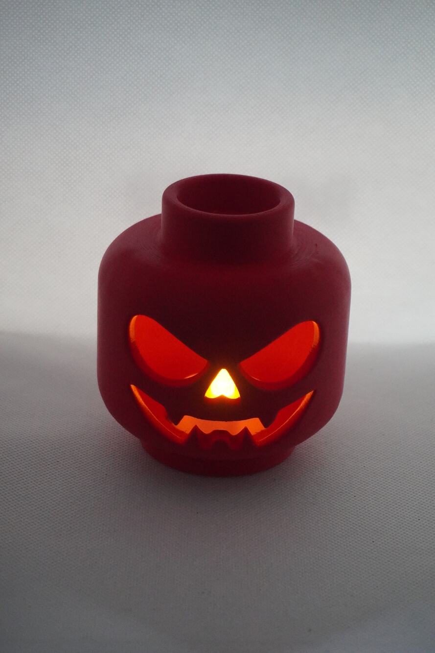 Halloween Lego with Led Light